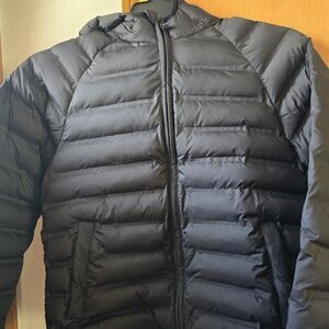 Zara Kids Black Quilted Puffer Jacket
